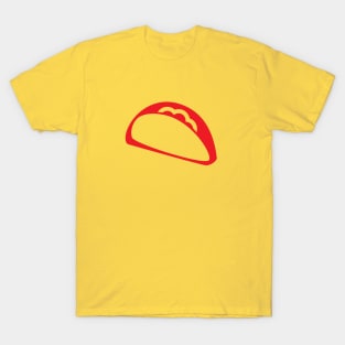 Taco, the Icon (Red) T-Shirt